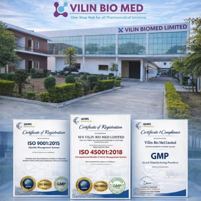 Vilin Bio Med Limited India plant
